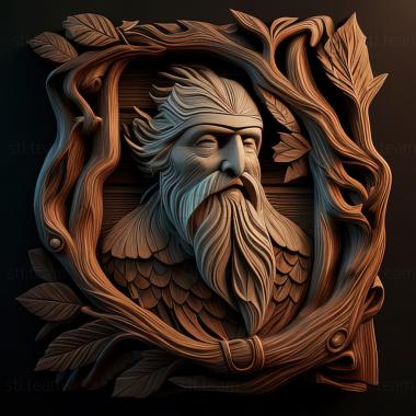 3D модель St druid (STL)